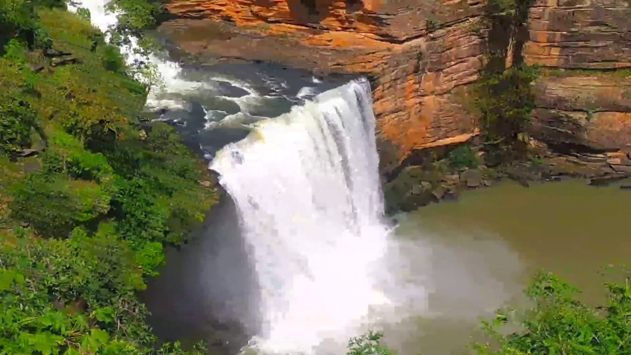 Rajdari Waterfall in uttar pradesh