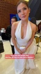 Funny girl Ashley Rivera a.k.a. Petra Mahalimuyak sings to us what’s on her current playlist #GMAGala2024 #EntertainmentNewsPH