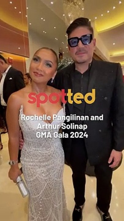 Rochelle Pangilinan and hubby Arthur Solinap get candid about their playlist. #GMAGala2024 #EntertainmentNewsPH