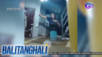 Pagluluto sa gitna ng baha, diskarte ng isang binaha | Balitanghali