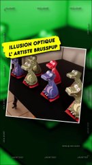 Illusion Optique : l'artiste Brusspup