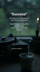 Success Poetry in English