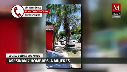 Colima experimenta una jornada de violencia con el asesinato de once personas