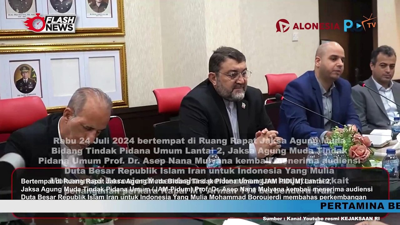 Jaksa Agung Muda Tindak Pidana Umum Kembali Menerima Audiensi dari Kedubes Islam Iran