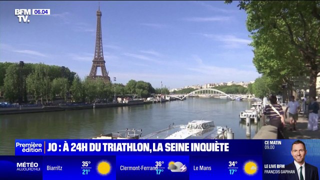 JO 2024: le second entraînement de triathlon dans la Seine annulé car la Seine est encore trop polluée