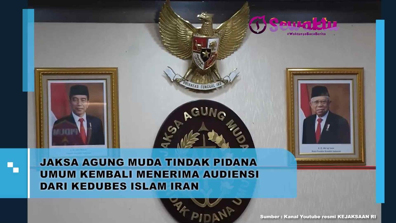 Jaksa Agung Muda Tindak Pidana Umum Kembali Menerima Audiensi Dari Kedubes Islam Iran