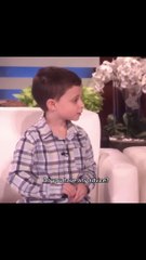 2 life rules from this little boy. ____)