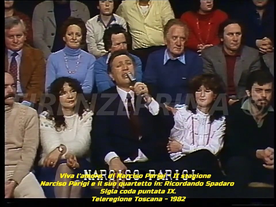 Viva l'amore. Narciso Parigi e i Sing Sing Sing live in  Ricordando Spadaro - Teleregione - 1982