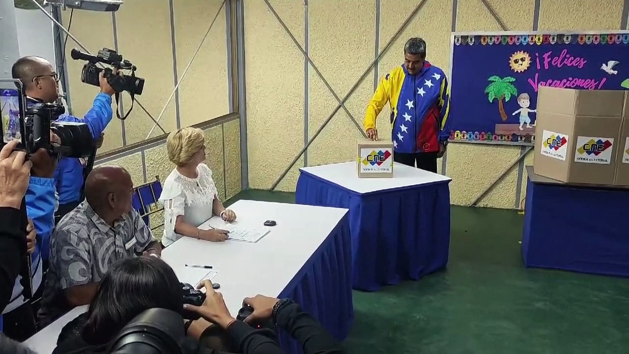 Autoridad electoral de Venezuela anuncia reelección de Maduro con 51,2% de los votos