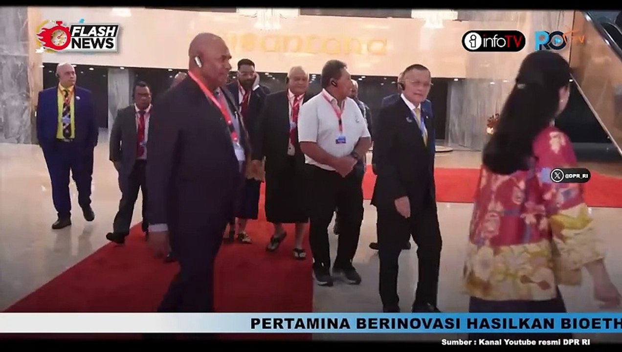 KETUA DPR RI AJAK DELEGASI IPPP TOUR BUILDING KOMPLEKS PARLEMEN