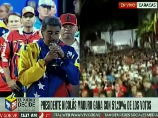 Presidente Nicolás Maduro denuncia ataque masivo al sistema de transmisión del CNE