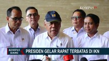 Gelar Rapat Terbatas di IKN, Jokowi Minta Partisipasi Masyarakat Ditingkatkan dalam Pembangunan IKN