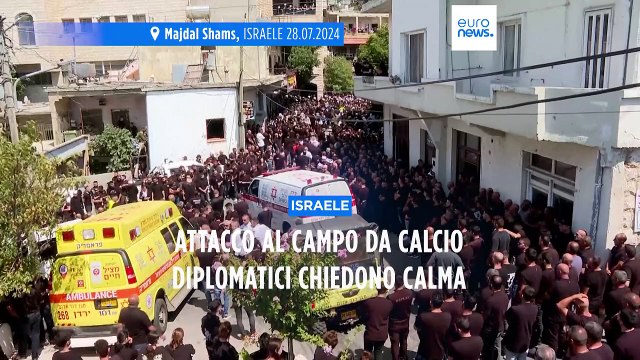 I diplomatici invitano alla calma dopo l'attacco dal Libano su Israele