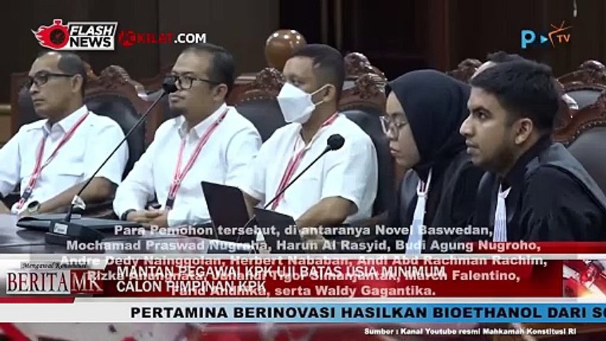 Novel Baswedan dan Sejumlah Eks Pegawai Uji Aturan Syarat Minimal Jadi Pimpinan KPK