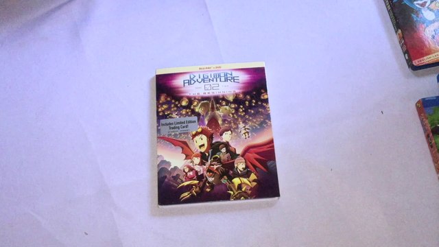 Digimon Adventure 02: The Beginning Blu-Ray/DVD Unboxing