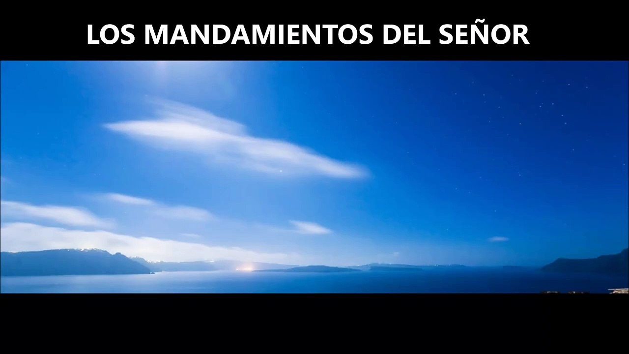 28.- LOS MANDAMIENTOS DEL SEÑOR. p.a.r. _ E28