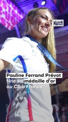 Pauline Ferrand-Prévot fête son titre olympique au Club France