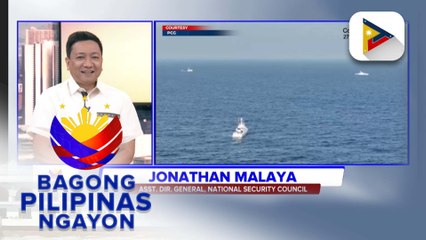 Panayam kay National Security Council Asst. Dir. General Jonathan Malaya kaugnay sa resupply mission sa Ayungin Shoal