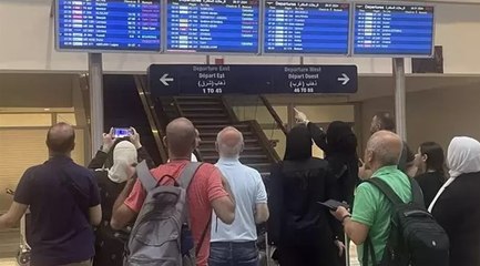 Lübnan’a ait hava yolları Beyrut’a yapılacak bazı uçak seferlerini sabaha kadar erteledi