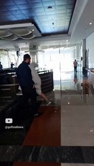 water pipe is broken in office 2