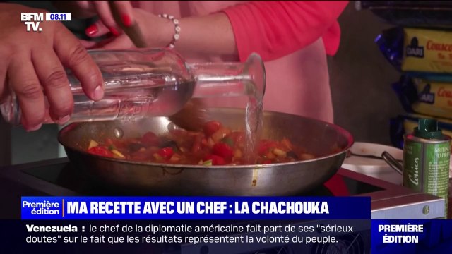 Recette de l'été avec un chef: chachouka aux olives et anchois
