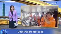 Coast Guard Rescuing Crews of Stranded Boats