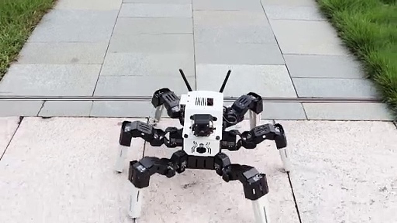 Yahboom Hexapod Robot Kit for Raspberry Pi 5 and Jetson - video Dailymotion