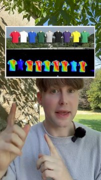 Certaines couleurs de vêtements aident à se refroidir quand il fait chaud ☀️