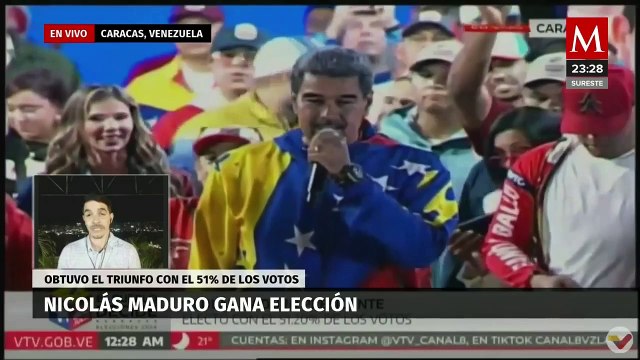Nicolás Maduro se autoproclama ganador de las elecciones presidenciales en Venezuela
