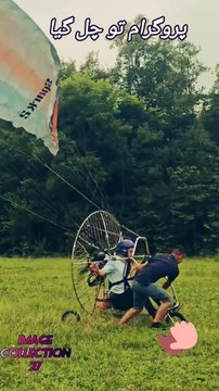 Flying with a mini one seater plane | watch till end | Image collection 27