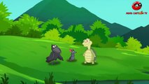 Four Friends - English Cartoon - Panchatantra Moral Stories for Kids - Maha Cartoon TV English