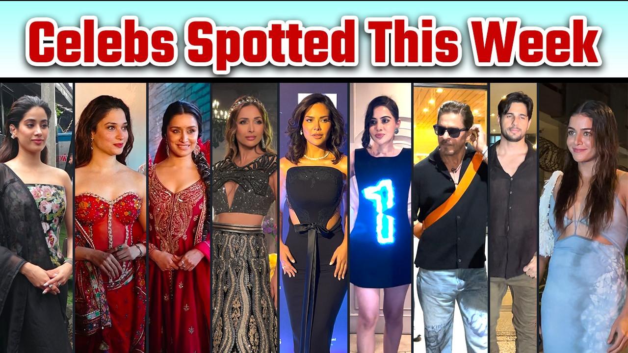 Celebs Spotted this week: From SRK Family to Ra...