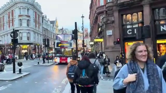 England Central London Sunset Walk Relaxing Walking tour in West End London