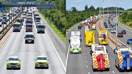 Massive 200-Truck Convoy Honors Beloved Mobile Mechanic 🚚