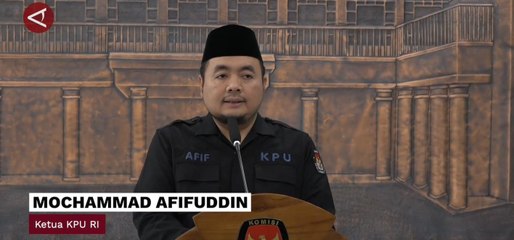 Mochammad Afifuddin resmi jadi Ketua KPU RI