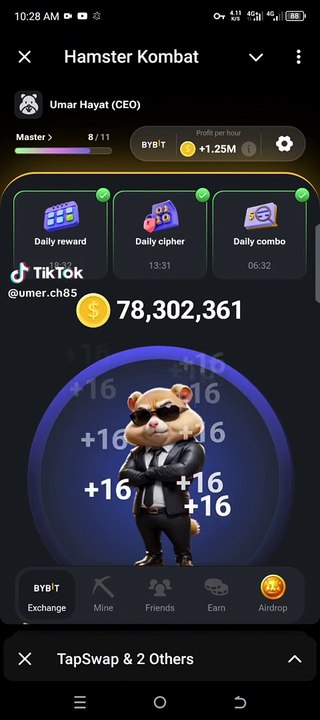 Hamster Kombat How To Earn Coin | Hamster Kombat py coin kesy bnayn | Fun Ki Dunya