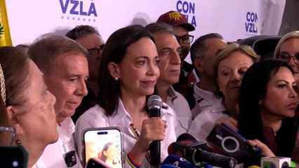 La oposición venezolana asegura que ha derrotado a Maduro mientras el chavismo le declara ganador