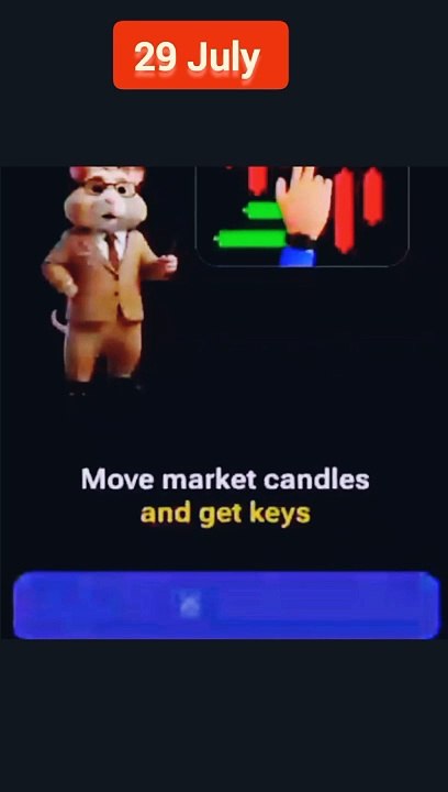 29 July mini Game Puzzle Hamster Kombat solved. Puzzle for key.