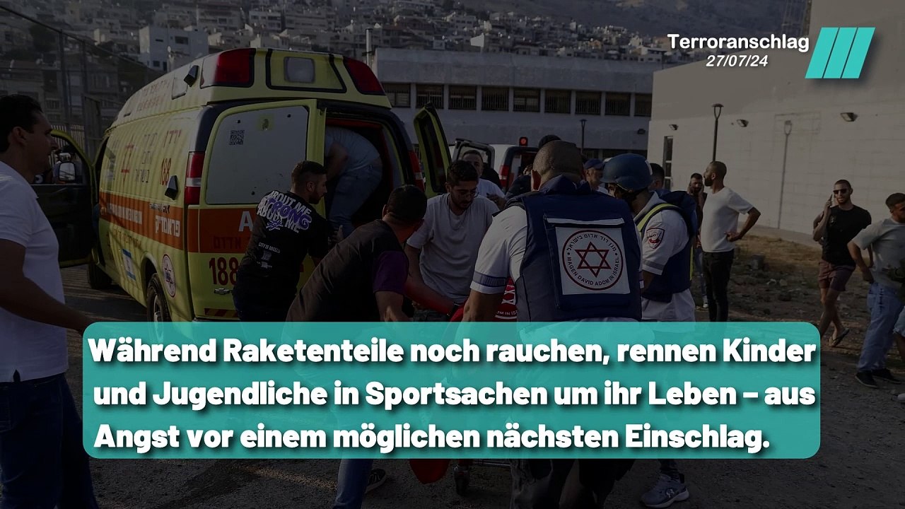 Terroranschlag der Hisbollah in Israel