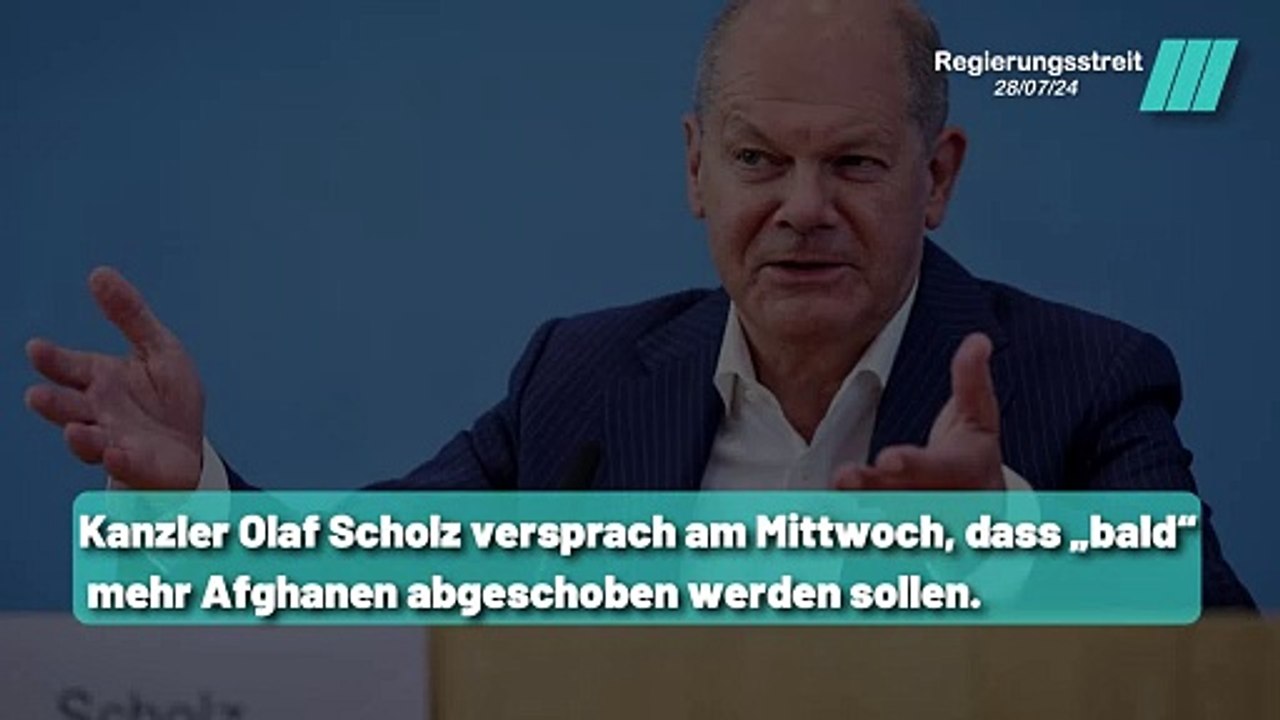 Scholz vs. Baerbock: Abschiebeversprechen und Realität