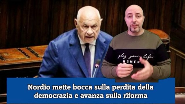 Nordio mette bocca sulla perdita della democrazia e avanza sulla riforma