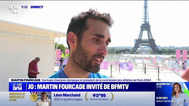 Une belle magnifique chance de venir célébrer les médaillés : Martin Fourcade évoque le parc des Champions qui ouvre au Trocadéro