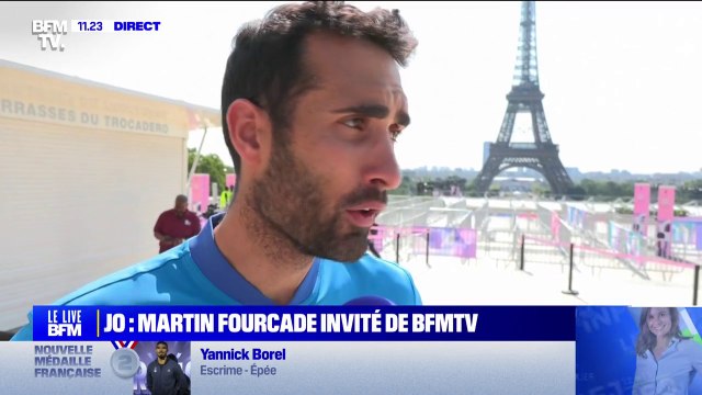 JO: C'est ce qu'on recherchait de pouvoir rassembler les Français , confie Martin Fourcade