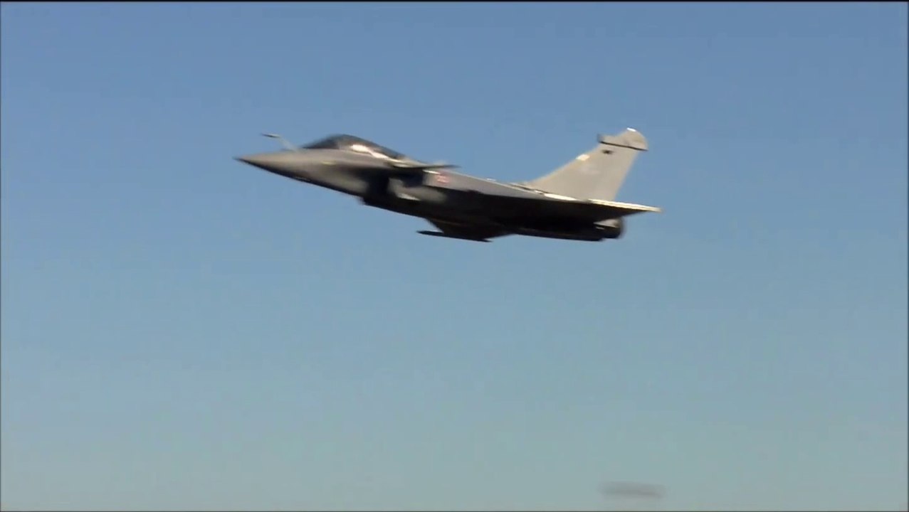 French Air Force Rafale Air Craft in Action