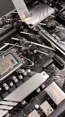 Intel i5-13600KF  with RTX4060TI  #pcbuild ASMR #shorts