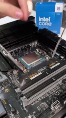 Intel i5-14600KF along Intel Arc A770#pcbuild ASMR #shorts