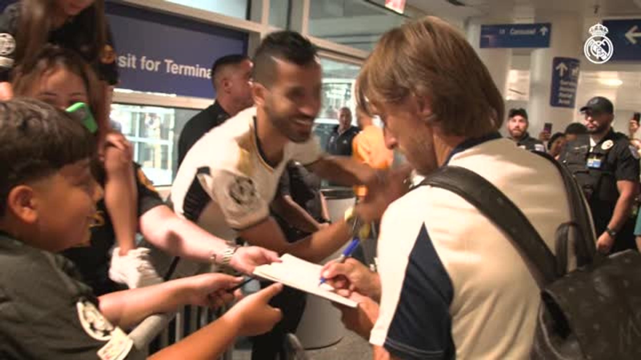 Real Madrid - Les Merengues sont arrivés à Chicago sans Mbapppé