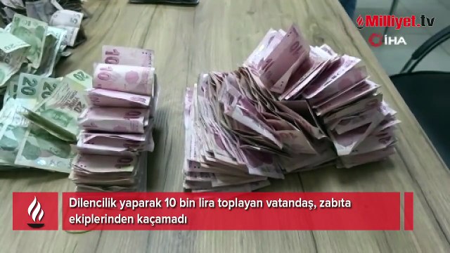 Elazığ'da dilencinin bir günlük kazancı dudak uçuklattı