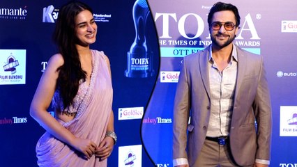 Ayesha Khan & Shalin Bhanot Sizzle With Swag At The Times Of India OTT Edition Awards