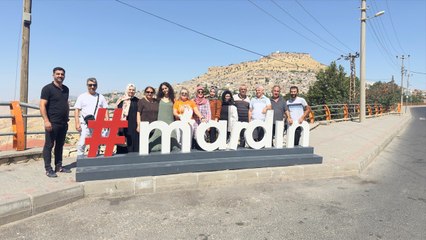 "Emekliler Yılı"nda Mardin'de ağırlanan emekliler kente hayran kaldı